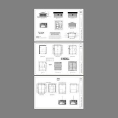 20×24 2-Car Garage — 480 sq ft — PDF Floor Plan — Model 6
