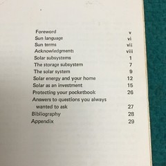 1970s Vintage : SOLAR HOUSE PLANS, SYTEMS, DESIGN CONCEPTS, CONSERVATION @ Books
