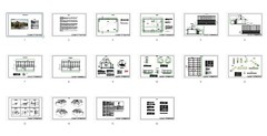 Timber Frame Carports Plan, 34’x22′ Wood Pavilion Blueprints