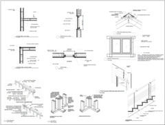 86’x45’ 6 Beds, 4 Baths Double A-Frame House Architecture Build Plans PDF.