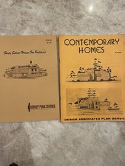 Two Vintage Contemporary House Plan Books From The 1970s Corley Plans And Design