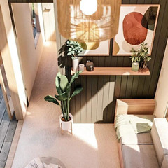 Modern House Plan Home Building Plans Blueprints, Small Cabin – Tiny House Plans