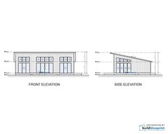 30×46 Lean Modern Cottage Custom Architectural Plans 1380SF – PDF Download