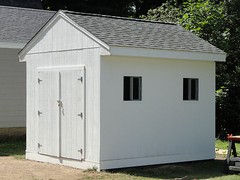 10X20 SALTBOX WOOD STORAGE GARDEN SHED PLANS 26 STYLES, GABLE GAMBREL, 8, 12, 16