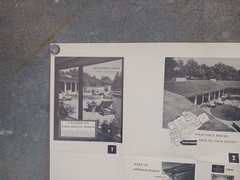 VTG 1950s Ranch Modern U Shape MCM Good Housekeeping House Floor Plan Barkhorn