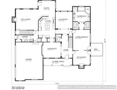 Full Set of two story 4 bedroom house plans 4,050 sq ft