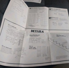 Vintage 1978 Colonial Dollar House Layout Plans By Stanley, “As See On TV”