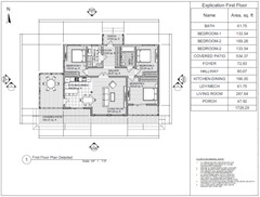 Charming backyard cabin 3 Bed, Bath Architectural Build Plans PDF Download