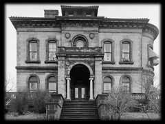 Historic house plans, Victorian Romanesque Mansion, architectural drawings