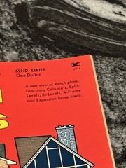 Vtg 1975 Illustrated Ranch Homes 62nd Edition Building Plans Blueprints Magazine