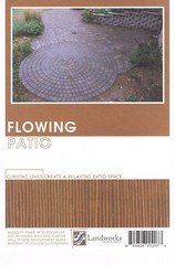 DIY Landscape Plans Flowing Patio Brick Paver Layout, Landworks Design Group