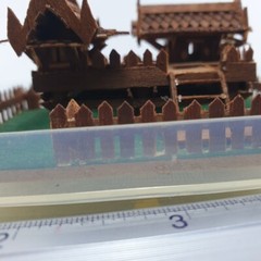 Thai Handmade Wood Antique house designs For Creator House Model Floor Plan