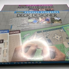 New & Sealed VTG Stanley Project Planner – Deck Designer & Kitchen Designer Pair