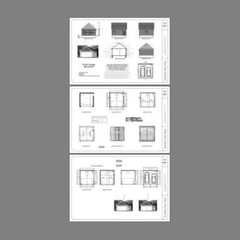 20×20 2-Car Garage — 400 sq ft — PDF Floor Plan — Model 5
