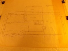 VINTAGE HOUSE BLUEPRINTS #10— 18″ X 24″ SEE PICTURES 3 PAGES