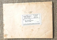 1959 Block Masonry Home Building Plan Service Floor Plan Book Portland