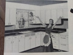 MCM Kitchen Cabinets Cupboards Construction Guide Vintage 1950s Skil Chart 105