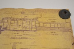 Original 1965 Home House Plans Samuel Paul Architect The Susan Lee 18×24″ Vellum