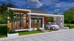 Modern House Plans 15×16 Meter 49×53 Feet 3 Bedrooms Full PDF (A4 Hard Copy)