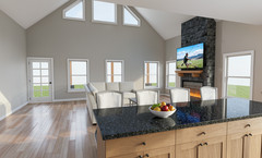 Modern Farm House: 2,220 (Living ) Sqft -4bed-2.5bath