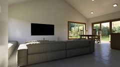 Barndominium House Cabin 2 Bed 2 Bath 40’x35′ 1400 sq ft. | PDF Download