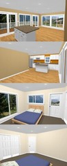 24×32 House — 1 Bedroom 1.5 Bath — 830 sq ft — PDF Floor Plan — Model 7A