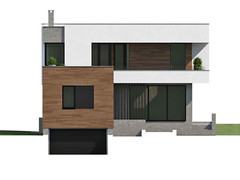 Modern house design 11.0×11.40 meters.