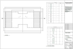 100’x56’ 4-Bedrooms, 4-Bathrooms Charming A-Frame Architectural Build Plans PDF