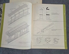 2 Vintage Home Building Plans Retro 1959-61 Home Framing/Plank/Beam Books