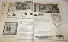 VTG 1926 BUILDER MAGAZINE! 16 HOME DESIGNS IN COLORS & LAYOUTS! ASBESTOS SHINGLE