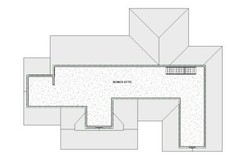 Modern Craftsman Farmhouse 3 bed 2.5 bath – Floor Plan Drawings Blueprint