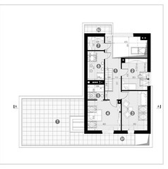 Modern House Plan, American Style House, Barndominium House, Farm House- MANİSA