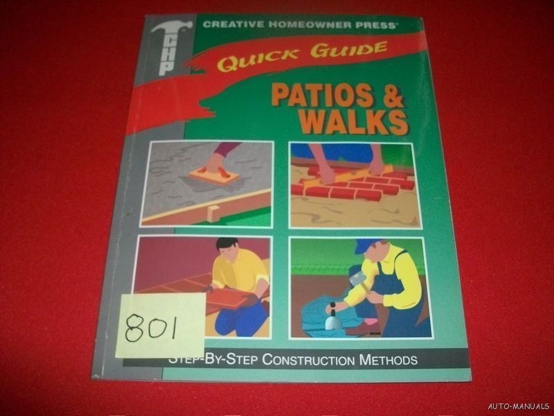 BUILD THAT PATIO SHE ALWAYS WANTED SO YOU CAN GO FISHIN