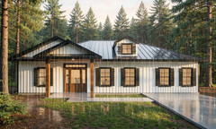 Modern Farmhouse House Plan | 4 Bedroom | 2.5 Bath | 1,691 Sq Ft