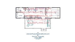297sqft -8’6″x35′ Tiny House design – ala cart