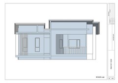 43 x 30 Feet Budget Friendly Single Story House Plan & 3D images , CAD file,PDF