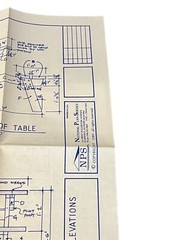 Vintage Manual UCANDO Picnic King Bench And Table Blue Print Design B2003 DIY