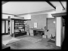 Prairie Style home by Walter Burley Griffin, PRINTED architectural drawings