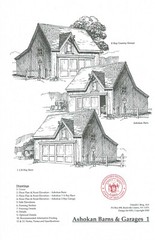 Ashokan Pole-Barn Plans with Loft – 3 Complete Sets of Blueprints (eB-301×3)