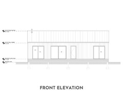 Modern Cabin House, 16′ x 40′, 640 Sq Ft, Tiny House, Architectural Plans