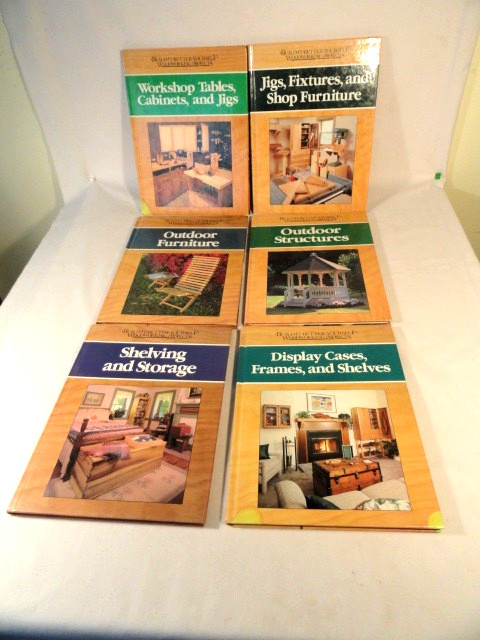 6 BK LOT Build It Better Yourself, Wodworking Projects Furniture, Storage MORE