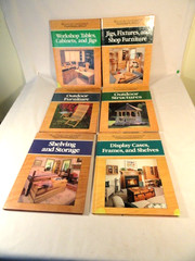 6 BK LOT Build It Better Yourself, Wodworking Projects Furniture, Storage MORE