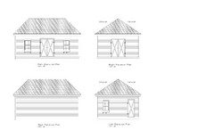 18’X24′ SHED PLANS GABLE GAMBREL HIP 18’X26′ 14’X28′ SHED PLANS MANY SIZES 2026