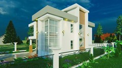 Modern house plan | 3 Bedroom & 3 Bathroom | 2 Story house