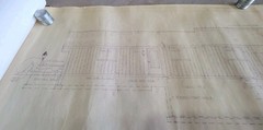 Vintage 1973 Architectural Private Residence Blueprints Bound Set 5 Sheets