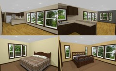 60×50 Apartment with 2-Car 2-RV Garage – PDF FloorPlan – 1,694 sqft – Model 1A
