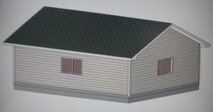 PERMIT READY 20′ x 24′ GARAGE PLAN DRAWN TO SCALE BLUEPRINTS AND MATERIALS LIST
