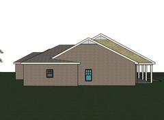 Abbigale 2161G 5 ALL BRICK home, house plan 4 beds, 2.5 baths PDF