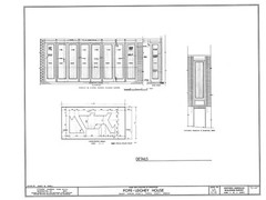 Pope House, a Frank Lloyd Wright Usonian Home, 2 bedrooms, architectural plans