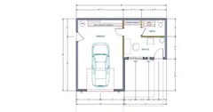 Garage Construction Plans with office.